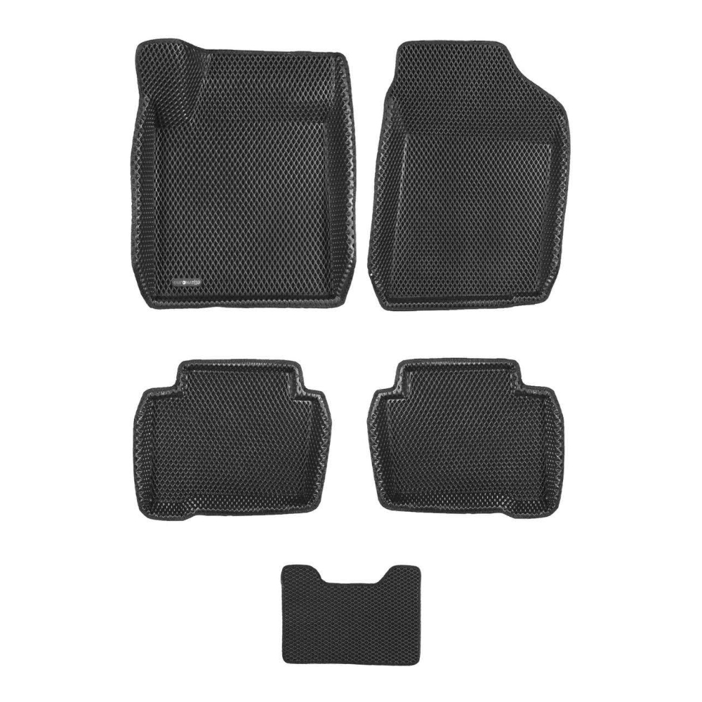 Коврики в салон Renault Latitude 2010-2013, 3D EVA Euromat, Черный, Арт. EM3DEVA003718