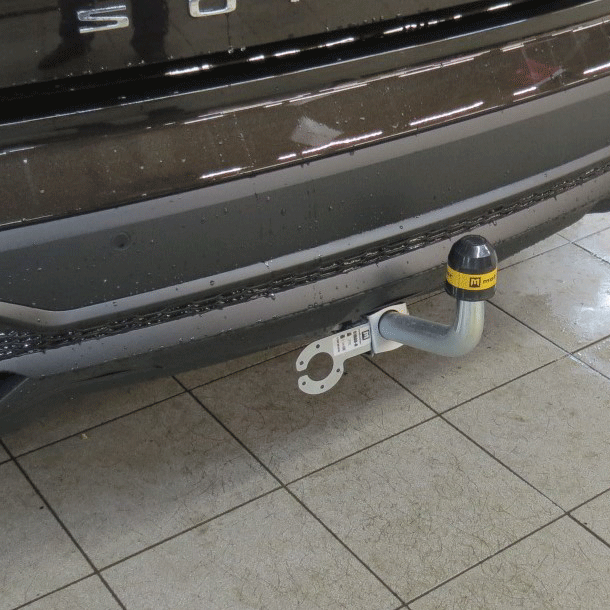 Фаркоп Hyundai Santa Fe (TM) 2020-2024 FL Оцинкованный шар, V-2.2, 2.5, 3.5 MOTODOR Арт. 91012-A