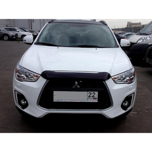 Дефлектор капота SIM для Mitsubishi ASX, арт.SMIASX1012