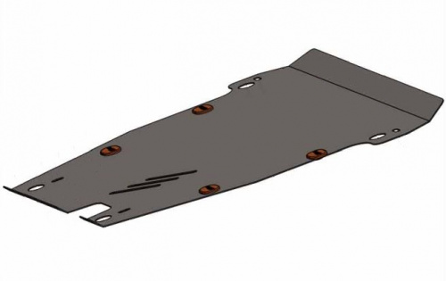 Защита картера двигателя, КПП Honda Odyssey III 2003-2006 V-2,4 Арт. ALF0952st