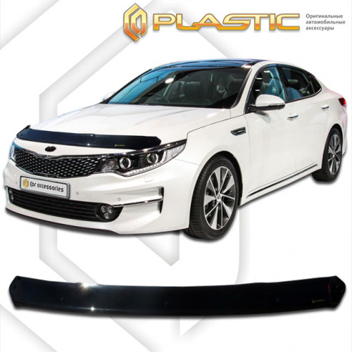 Дефлектор капота Ca-Plastic для Kia Optima, арт.2010010112158