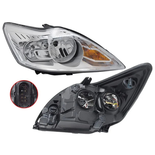 Фара  Ford Focus II 2008-2010 FL Кабриолет хром, справа (R) Арт. ST4311170CR