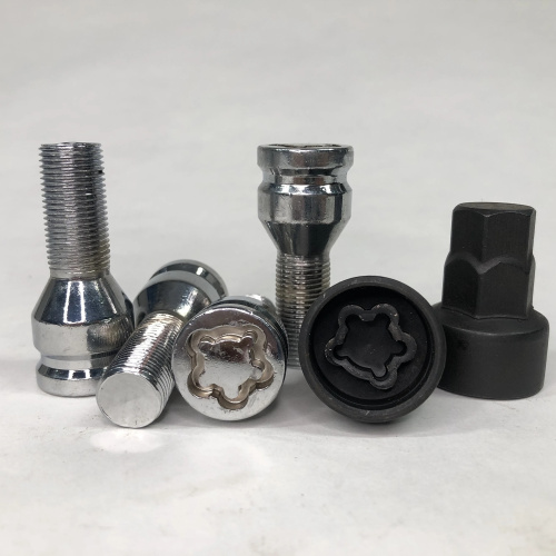 Секретные болты M14x1.25 Конус L-29мм Хром, Ключ 17-19, Арт. 677115F2