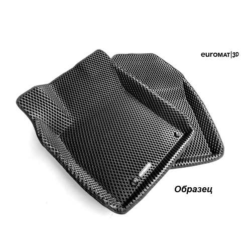 Коврики в салон OMODA C5  2026-, 3D EVA Euromat, Черный, Арт. EM3DEVA001463