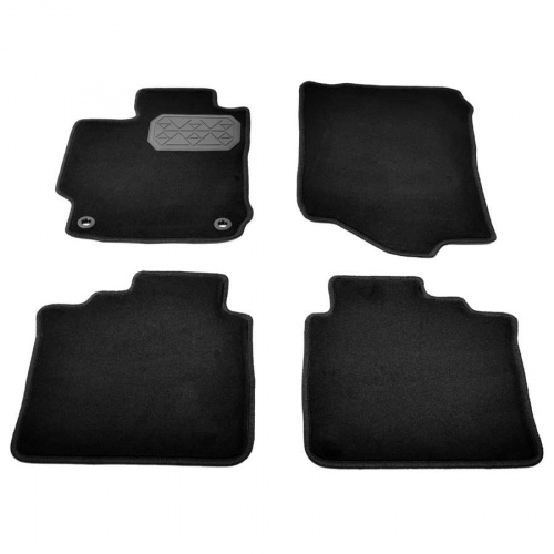 Коврики в салон Toyota Camry (XV50) 2011-2014, ткань Norplast, Черный, Арт. NPLVTE880091