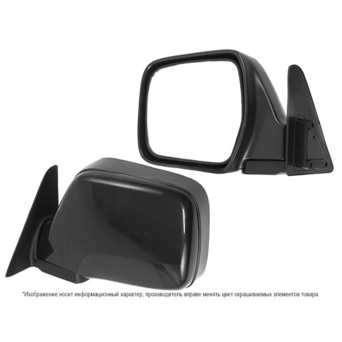 Зеркало боковое  Toyota Land Cruiser 80 1989-1994 Мех-кое/черное LHD, слева (L) Арт. STTY889402