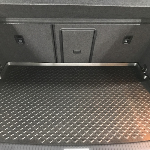 Коврик в багажник Volkswagen Golf  2012-2017 Хэтчбэк 5 дв., оригинал, Черный, Арт. 5G0 061-161