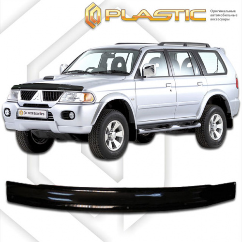 Дефлектор капота Ca-Plastic для Mitsubishi Montero Sport, арт.CA-388