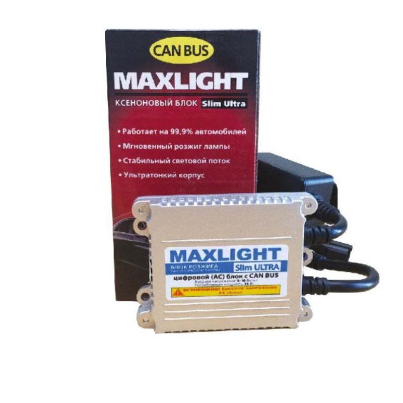 Универсальный блок розжига ксенона Maxlight Slim Ultra арт. BMLUSL000-000