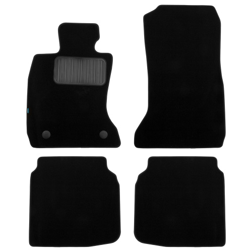Коврики в салон BMW 7 (F02) 2008-2012 Long, текстильные Klever premium, Черный, Арт. KLEVER03051122110KH