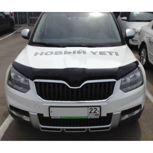 Дефлектор капота SIM для Skoda Yeti, арт.SSCYET1312