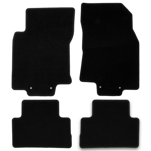 Коврики в салон Nissan Qashqai (J11) 2013-2019, текстильные Klever эконом, Черный, сборка РФ Арт. KLEVER01365601200K