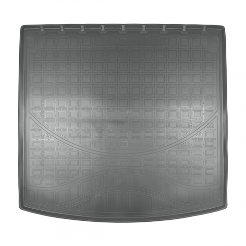 Коврик в багажник Volkswagen Touareg  2018-2023, полиуретан Norplast, Серый, Арт. NPA00T95700G