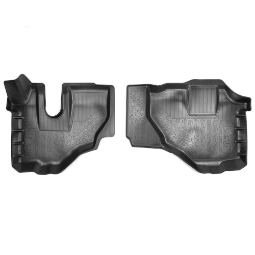 Коврики в салон КамАЗ Компас 2020-, полиуретан 3D Norplast, Черный, 43086 Арт. NPC11C38170M001