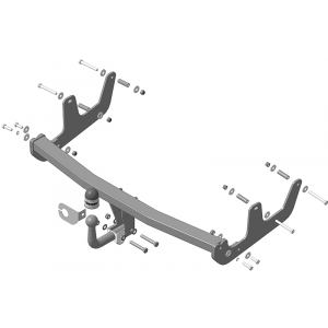 Фаркоп Renault Sandero I 2009-2014 Оцинкованный шар, V-1.4, 1.6 MOTODOR Арт. 91704-A