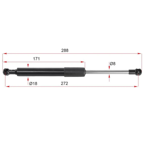 Амортизаторы крышки багажника  Volvo S60 I 2000-2004, (L=R) Арт. ST31278321