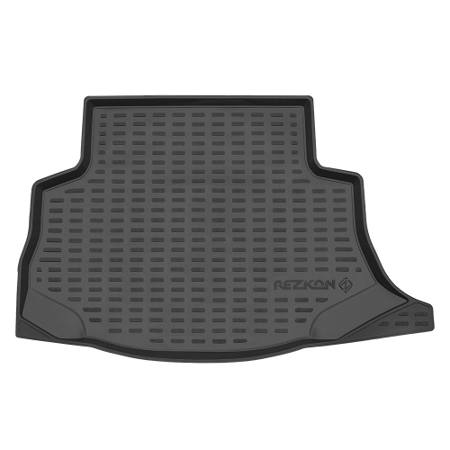 Коврик в багажник Nissan Leaf (ZE0) 2010-2017, пластик Rezkon, Черный, Арт. 5025060100