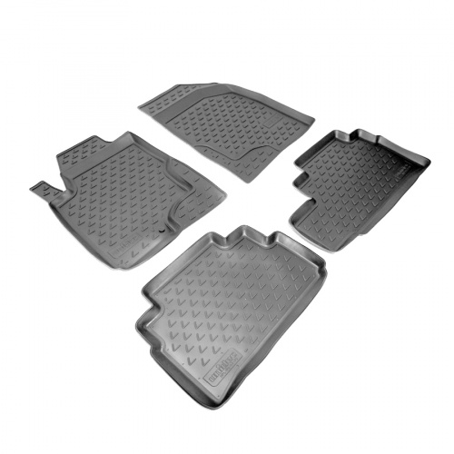 Коврики в салон Lexus RX  2003-2006, полиуретан Norplast, Черный, Арт. NPLPO4770