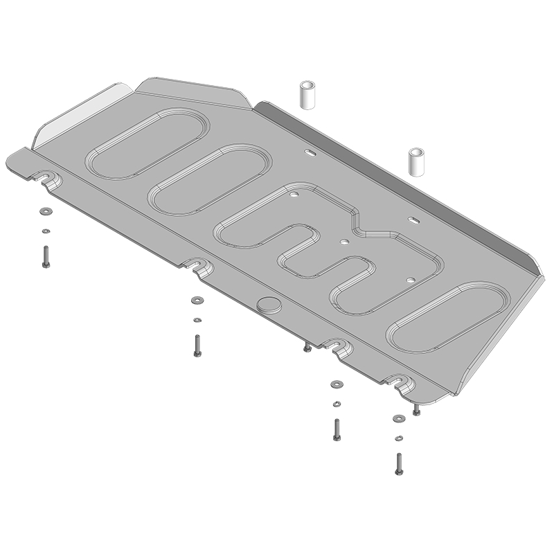 Защита силовых провод. Voyah Dream 2021- V- 1,5 hyb; 4WD Арт. 348607