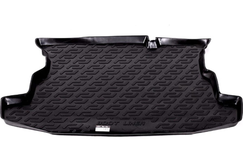 Коврик в багажник Fiat Albea 2005-2012 FL, пластик, L.Locker, Черный, Арт. 0115010100