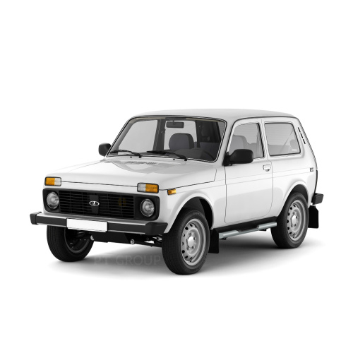 Накладки на пороги LADA Niva 2121 1977-1993 3 дв.    Арт. LNI330304