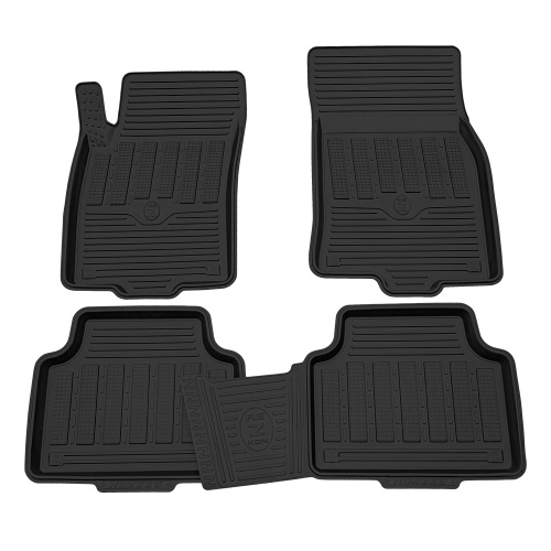Коврики в салон Nissan X-Trail (T32) 2013-2019, резина Rezkon, Черный, Арт. 1025035200