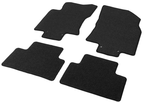 Коврики в салон Nissan Qashqai (J11) 2013-2019, ткань AutoFlex Standart, Графит, для а\м после 2015 г.в. РФ сборка Арт. 4410301