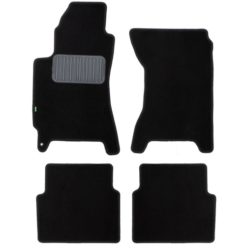 Коврики в салон Subaru Forester  (SG/S11) 2002-2005, текстильные Klever standart, Черный, Арт. KLEVER02460101210KH