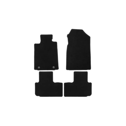 Коврики в салон Jetour X70 Plus  2020-, текстильные Klever standart, Черный, Арт. KLEVER0212700401210KH