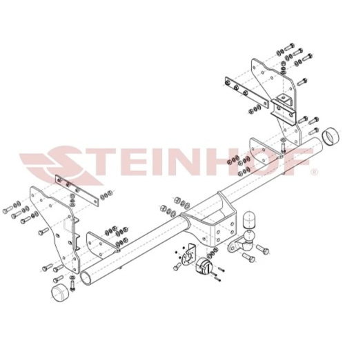 Фаркоп Mitsubishi L200 V 2018-2023 FL в т.ч. AdBlue Steinhof Арт. M361