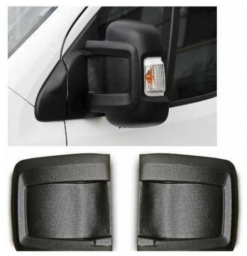 Накладки на зеркала Citroen Jumper II 2006-2014 Фургон узкие к-кт Арт. NZCJ-019002