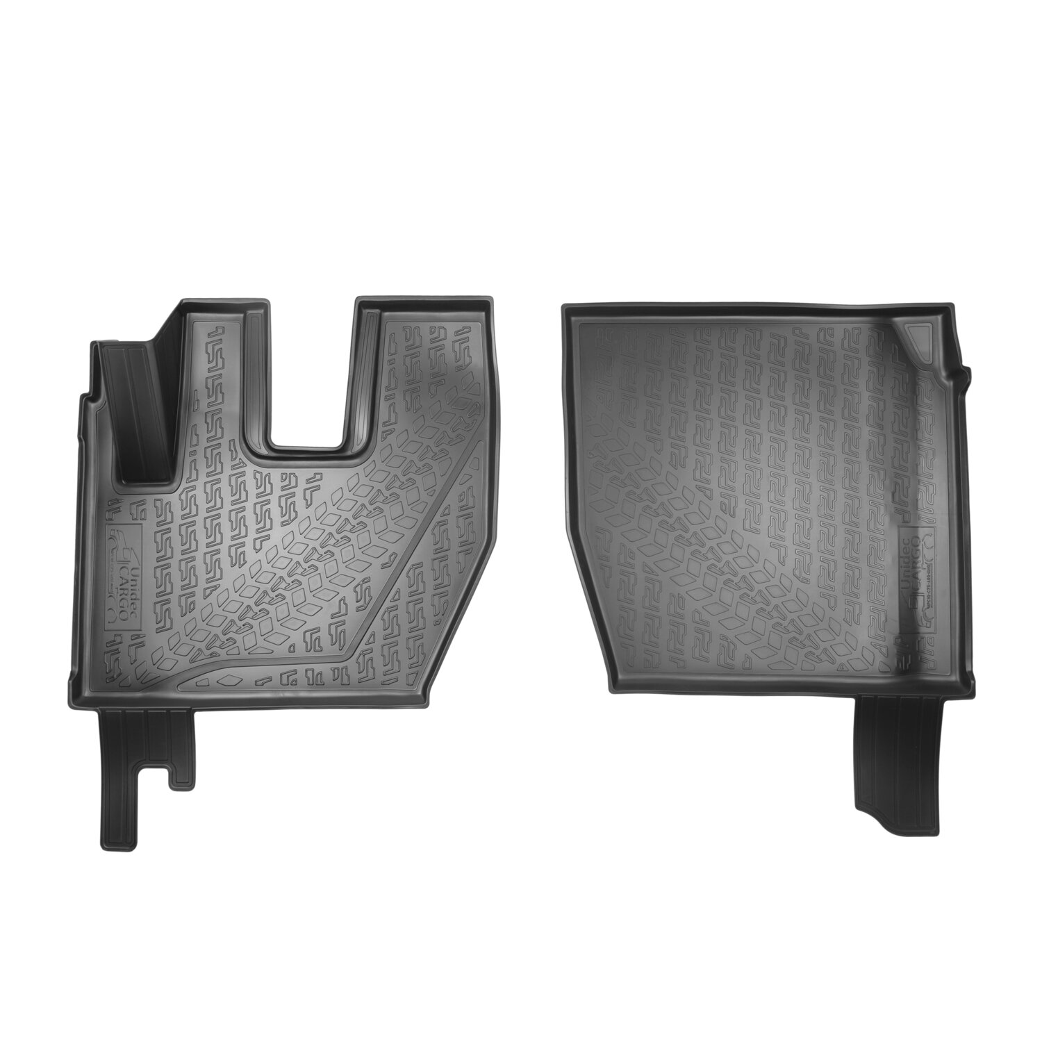 Коврики в салон Shacman (Shaanxi) X3000 2012-, полиуретан 3D Norplast, Черный, Арт. NPC10-C75-400-MH0