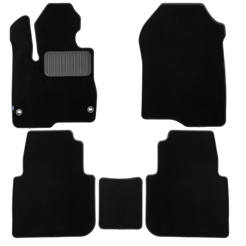 Коврики в салон Honda CR-V  2022-, ткань Klever premium, Черный, Арт. KLEVER05A68618110KH