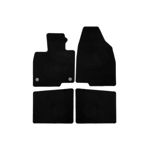 Коврики в салон FAW Bestune T99 2022- FL, текстильные Klever эконом, Черный, Арт. KLEVER0106201801200K