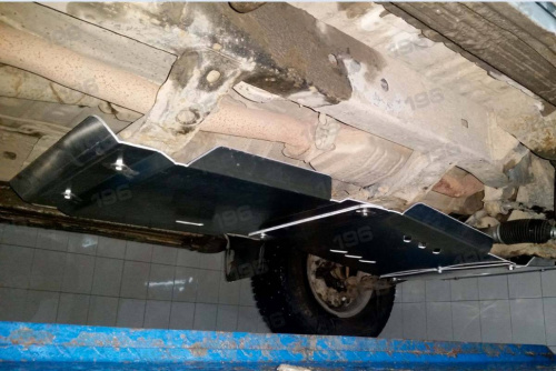Защита КПП Toyota Land Cruiser Prado (J90) 1996-1999 5 дв. V-2.7; 3,0TD; 3,0 D (2 части) Арт. ALF24111st