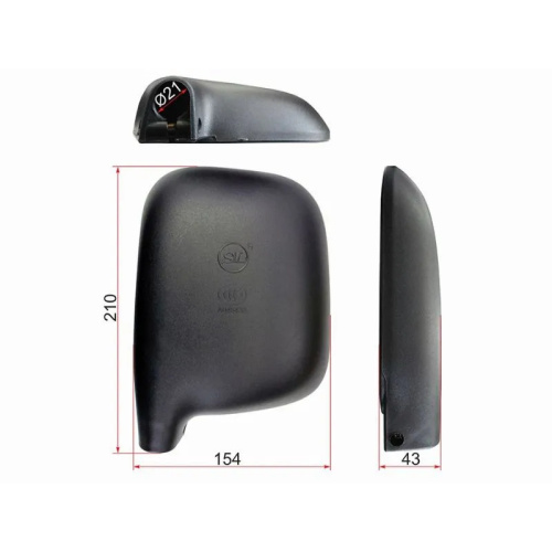 Зеркало боковое  Toyota HiAce (H100) 1989-1996 Фургон 210x154 SR800, слева (L) Арт. SL1692