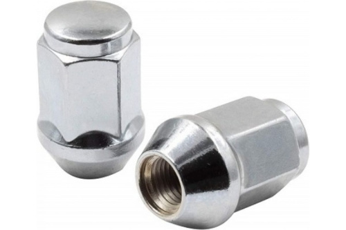 Гайка колеса M12x1.25 Конус h-35мм закрытая, Хром, Ключ 19, Арт. 401444HT