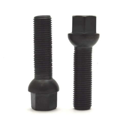 Болт колёсный M14x1.5 Сфера L-45мм Черный, Ключ 17, Арт. 084177BC/OEM