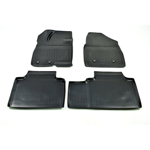 Коврики в салон BAIC X75 2024-, полиуретан 3D Norplast, Черный, Арт. NPA11C08930