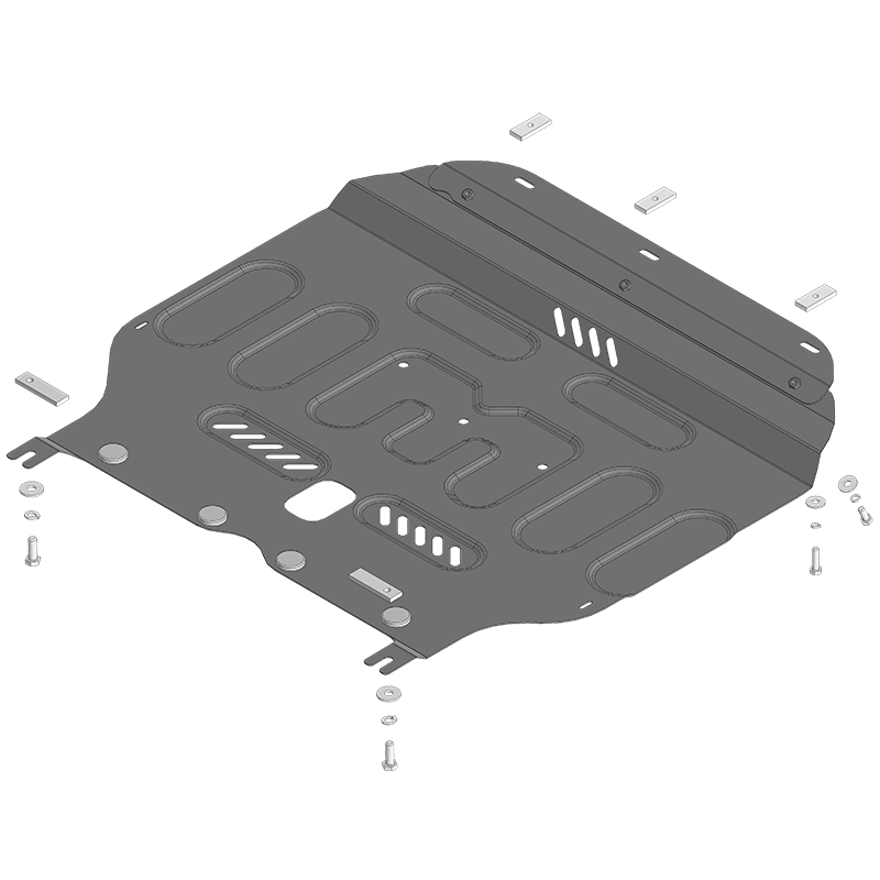 Защита картера двигателя, КПП Honda Vezel II 2021- V=1,5; 2WD Арт. 70820