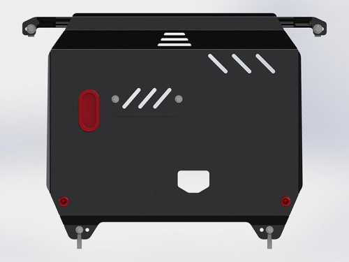 Защита картера двигателя, КПП Kia Rio III 2011-2015 Хэтчбэк 5 дв. V-1,4 AT, MT; 1,6 AT, MT Арт. 11.2907