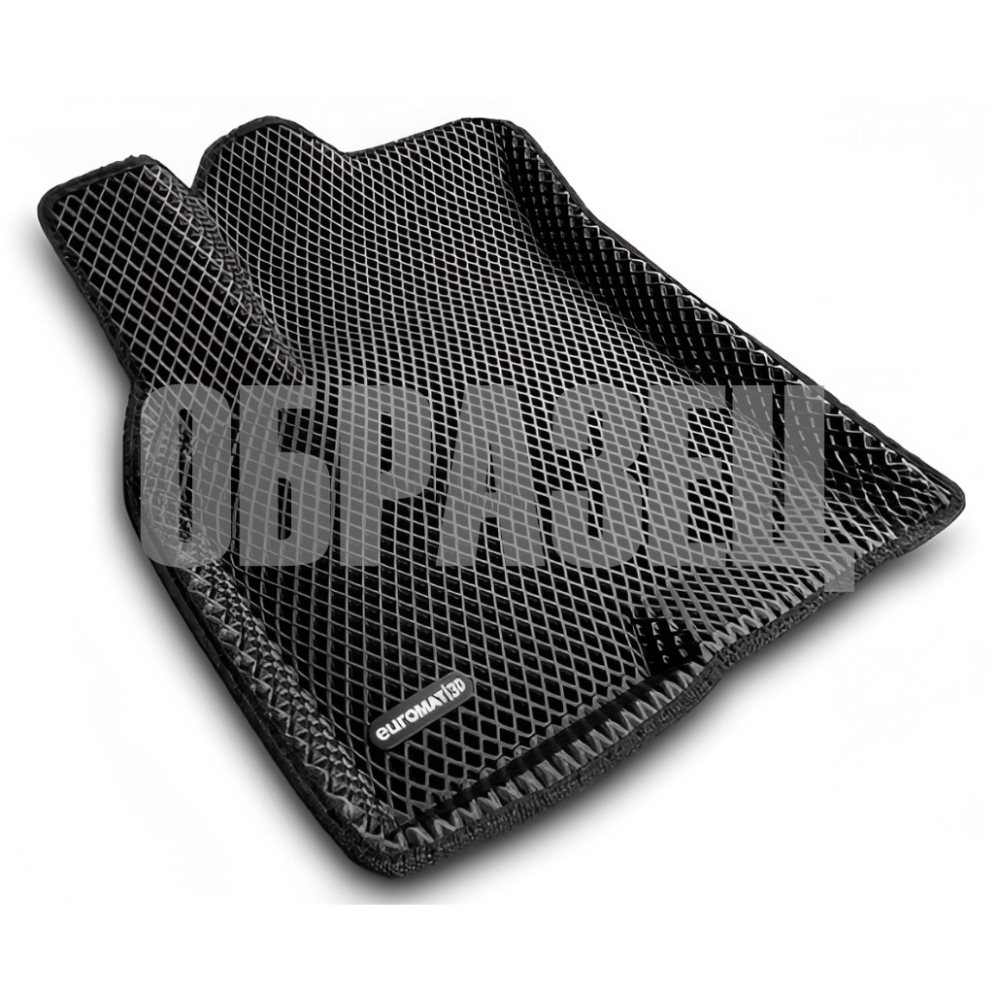 Коврики в салон BMW X1 (F48) 2015-2019, 3D EVA Euromat, Черный, LONG Арт. EM3DEVA001230