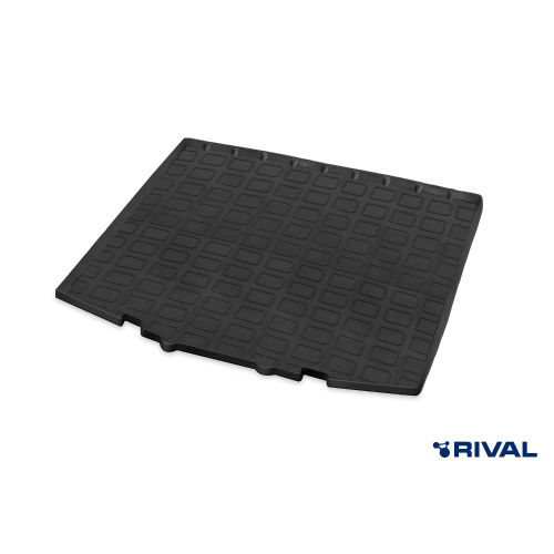 Коврик в багажник Москвич 3 2022-, полиуретан Rival, Черный, Арт. RIV19203002