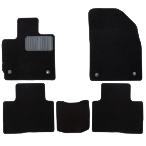 Коврики в салон EXEED TXL  2021- FL, текстильные Klever premium, Черный, Арт. KLEVER031060122110KH