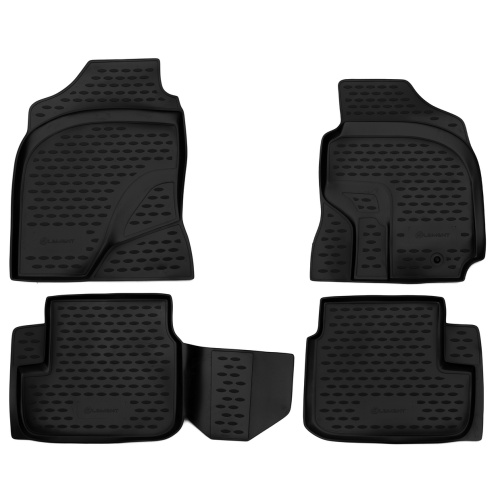Коврики в салон Toyota RAV4 (XA20) 2002-2003 3 дв., полиуретан Element, Черный, ПРАВЫЙ РУЛЬ Арт. NLC.48.42.210k