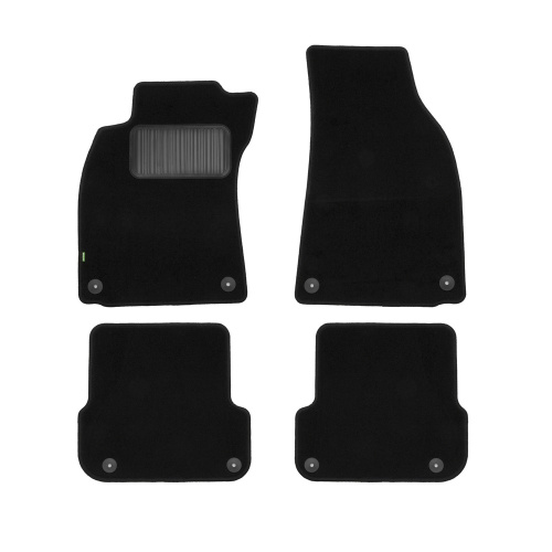 Коврики в салон Nissan X-Trail (T32) 2013-2019, ткань AutoFamily, Черный, Арт. NLT.36.54.11.110kh