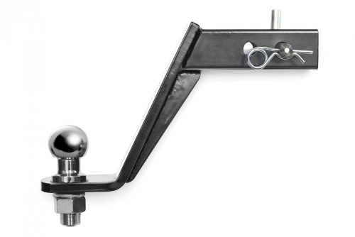 Вставка 50х50, с хром шаром с занижение 190mm PT GROUP Арт. PTGTOW990103