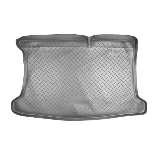 Коврик в багажник Kia Rio  2011-2015 Хэтчбэк 5 дв., полиуретан Norplast, Черный, Арт. NPL-P-43-38