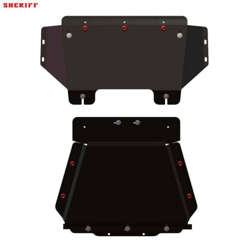 Защита картера двигателя BMW X5 (E53) 1999-2003 V-3,0; 3,5; 4,4 3,0D; 3,5D; 4,0D Арт. 03.0283