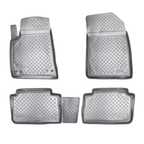 Коврики в салон Citroen C5  2000-2004 Лифтбек, полиуретан Norplast, Черный, Арт. NPL-Po-14-16